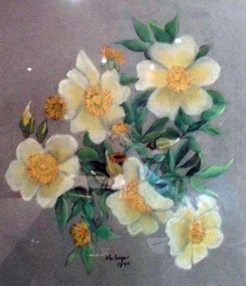 Stella Sager - Still life flowers - Beautiful!! - Bid now!!